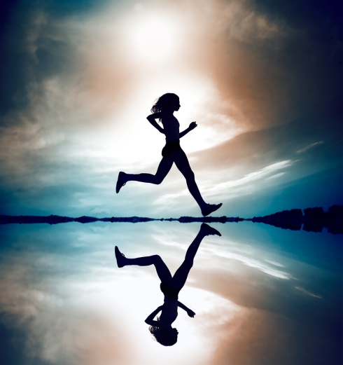 bigstock-Runner-Silhouetted-Reflection-1903867